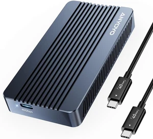 ANYOYO 40Gbps M.2 NVMe SSD Enclosure Tool Free Installation Aluminum USB 4 NVMe - Picture 1 of 8