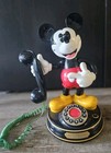 🔥 Vntg 1997 Disney Mickey Mouse Animated Talking Telephone Untested Sold As Is