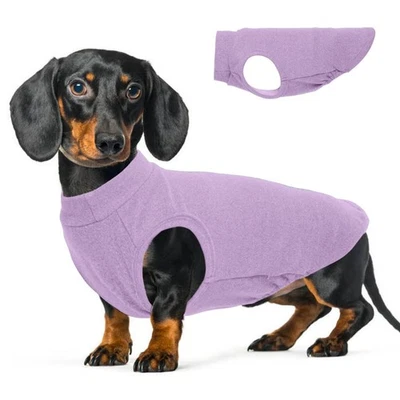 Chaleco polar para perros - Púrpura, XL - Camisas ligeras sin mangas | Cálido y elástico... Foto 1 de 4