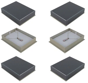 Quality Necklace Chain Jewellery Display Storage Holder Packaging Charm Gift Box - Picture 1 of 7