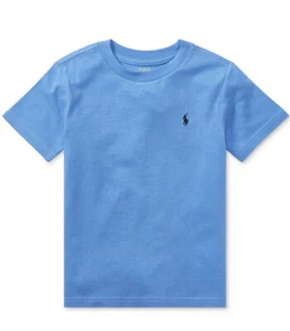polo ralph lauren Little Boys Crew-Neck Tee Size 7 Blue - Picture 1 of 2