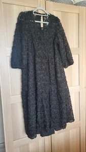 BNWT Zara Floral Applique Lace Tiered Midi Dress XXL Extra Extra Large Lined - Picture 1 of 12