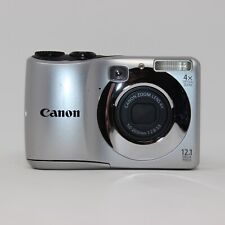 Canon PowerShot A1200 HD 12.1MP Digital Camera - Silver - Tested & Working
