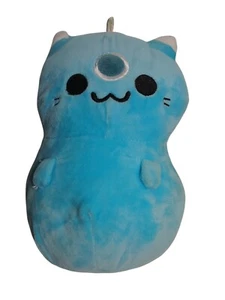 Muñeca suave de peluche azul danche 9"" de juguete de peluche Klepto gato hiperbarba - Imagen 1 de 6