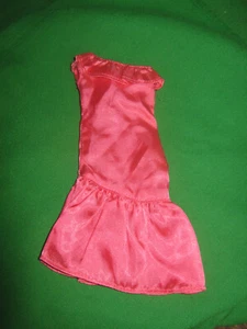 Pink Satin Dress for 11.5" - 12" Fashion Doll - Picture 1 of 3