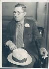 1932 Photo John Shara Unemployed Miner Telephone Warning Rossi Home Plot Case