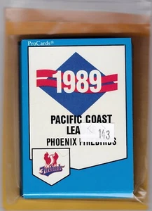 1989 PROCARDS MINOR LEAGUE TEAM SET PHOENIX FIREBIRDS MINT *T143 - Bild 1 von 1