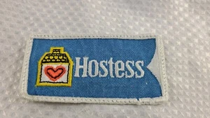 Vintage 1980's Hostess Cakes Bakery Jacket Patch Employee Work Uniform - Picture 1 of 4