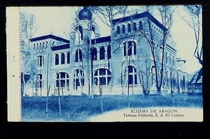 2768.-ALHAMA DE ARAGÓN -Termas Pallarés, S.A. El Casino - Picture 1 of 2