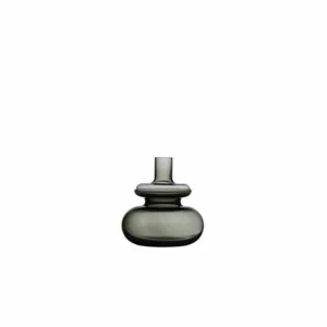 Zone Denmark Vase Inu Tischvase Dekovase Mundgeblasenes Glas Smoked Grey H 25 cm - Bild 1 von 3