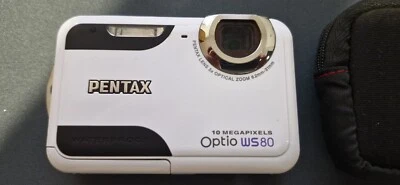 Pentax Optio WS80 10,0 MP Digitalkamera - Weiß - Bild 1 von 4