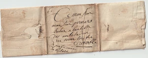 Italia 1808 Timbri Lettera Piegata Torino - Grenoble Francia all'Ambasciatore Oitto Ma - Foto 1 di 3