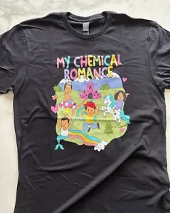 My Chemical Romance Rare T-Shirt, Cartoon Design, Unisex Medium - Picture 1 of 4