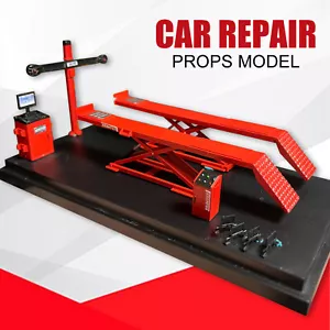 Diorama 1/64 Car Repair Props Model Garage Workshop Tools Scene Display Model - Bild 1 von 18