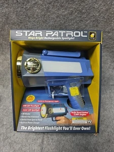 Star Patrol Mega-Bright Rechargeable Spotlight  - Picture 1 of 6