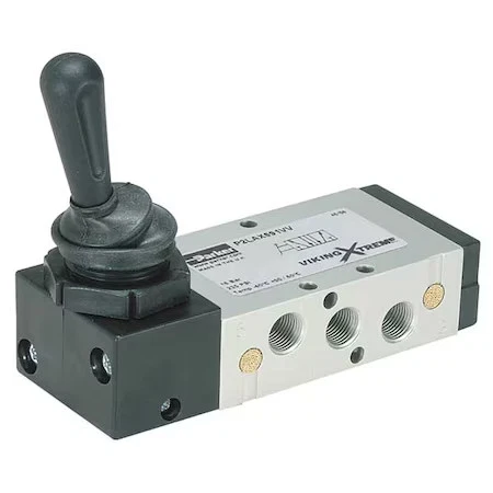 Válvula de control de aire manual Parker P2lax89111, 4 vías, 1/8 pulgada Npt Foto 1 de 1