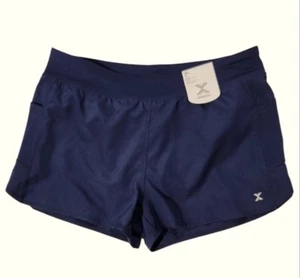 Xersion Girls Quick Dri Brief Lined Navy Shorts (XL(16) - Picture 1 of 11