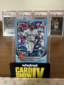 2025 Bowman Baseball Luisangel Acuna Sky Blue /499 - Picture 1 of 2