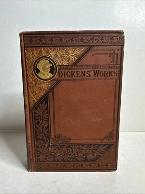 Works of Charles Dickens: Tale Of Two Cities & Sketches Boz, Green Gold HC, BA4 - Image 1 of 4