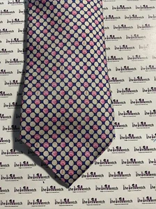 Vintage DUNHILL LONDON Silk Tennis Balls Pattern Tie 3.75” GREAT CONDITION - Picture 1 of 3