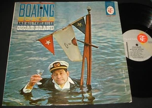 OSCAR BRAND – BOATING SONGS AND ALL THAT BILGE - ELEKTRA 1960 LP Folk - Picture 1 of 2