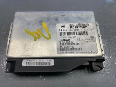AUDI A4 Chasis Brain Box Transmisión; 1.8L, 5 velocidades (Quattro), 8E0 927 156 P Foto 1 de 2