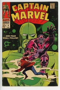 CAPTAIN MARVEL #8 | Marvel | Dic 1968 | 1ª App de Cyberex y Organización - Imagen 1 de 2