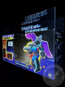 DEFLECTOR DC® Transformers G1 Powermaster Mercenary Doubledealer DISPLAY CASE - Picture 1 of 2