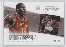 2013-14 Panini Signatures Film /35 Anthony Bennett #179 Rookie RC