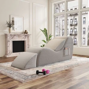Couple-Sex Couch Yoga Sofa Yoga Recliner Sex Chair Sex Assist Sofa Chaise Lounge - Picture 1 of 16