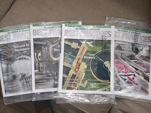 Collection Of 8 Best Practices Magazines Blower & Vacuum Compressed Air Mechanic - Picture 1 of 2