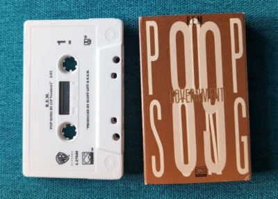 REM Pop Song 89  Acoustic and LP Version 1 + Weather  Cassette Single R.E.M. - Image 1 of 3
