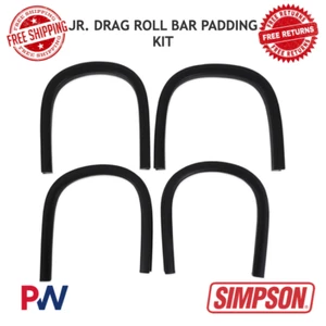 Simpson Racing Jr. Drag Roll Bar Padding Kit - For Junior Dragsters #JRDRAGRBKIT - Picture 1 of 9
