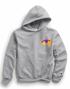 Sudadera sin capucha negra Champion