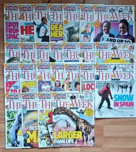 25 x THE WEEK JUNIOR August 2020 - Feb 2021 (Missing some issues) Lockdown etc - Picture 1 of 9