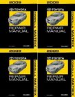 2009 Toyota Corolla Matrix Factory Service Shop Manual 4 Vol Set Reproduction