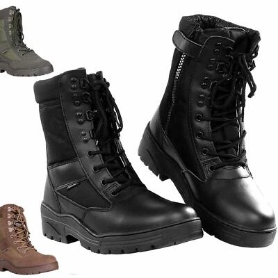 Einsatzstiefel Sniper m. Reißverschluss von Fostex Stiefel Freizeit Security  - Bild 1 von 4