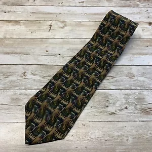 Jerry Garcia Men's Necktie, "Tennis Shoe Escape Collection Ten", 100% Pure Silk - Picture 1 of 4