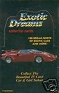 1992 EXOTIC DREAMS COLLECTOR CARDS PREMIER EDITION BOX CARS, AUTOMOBILES - Picture 1 of 1