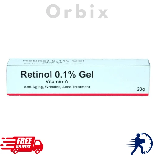 Gel de Retinol 0.1 Vitamina A Repara Líneas Finas y Arrugas, Tratamiento de Cicatrices, Edad y Foto 1 de 1