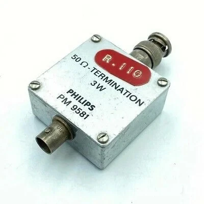 PM8581 1W 50OHM PHILIPS FEED THROUGH TERMINATION RF BNC - Image 1 of 1