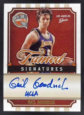 2010-11 Panini Зал славы знаменитые подписи #GG Гейл Гудрич с автографом /499 - Изображение 1 из 2