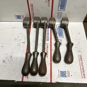 GUSSEISEN OFFSET MASCHINENGRIFF ROHLINGE FRÄSE SCHRAUBSTOCK KURBEL Drehmaschine Bohrtisch - Bild 1 von 8