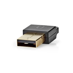 Nedis Dongle USB Bluetooth 5.1 sans Fil Portée de 20 m Noir - Photo 1/8