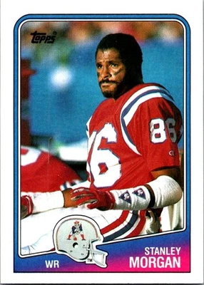 1988 Topps #180 Stanley Morgan - Image 1 of 2