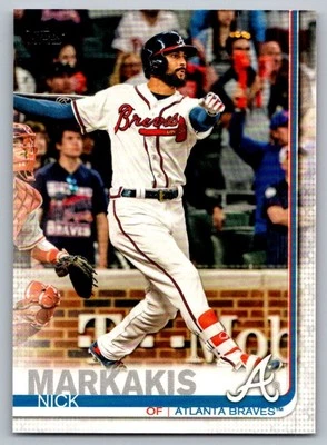 2019 Topps Nick Markakis Atlanta Braves #350 - Image 1 of 2