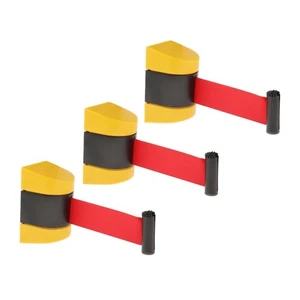Wall Bracket Retractable Belt Barrier with ABS Case Crowd Control - Picture 1 of 22