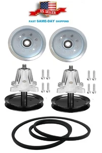 42" Deck Spindle Pulley Belt Kit For MURRAY Cruz 42 MYZ4219000 Zero Turn Mowers - Picture 1 of 7
