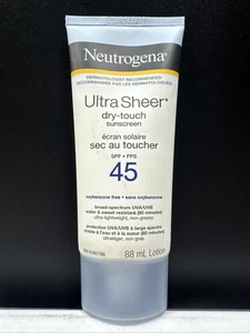 Protector solar táctil Neutrogena Ultra Dry, FPS 45 - 3 oz. (88ml) - Exp.11/2026+ - Imagen 1 de 5
