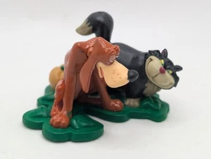 Disney Cinderella Bruno Bloodhound Hund & Luzifer Katze PVC Tortenaufleger Spielzeug - Bild 1 von 4